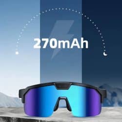 Outdoor AI Camera Glasses for Cycling & Sports, 8MP Camera, 1200P Video Recording, Anti-Shake, ChatGPT, Voice Translation, Bluetooth 5.3 - Image 4